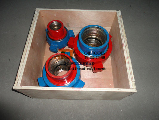 Phụ kiện đường ống đầu giếng API 6A Bộ điều hợp khớp khuỷu tay xoay với liên hiệp búa
